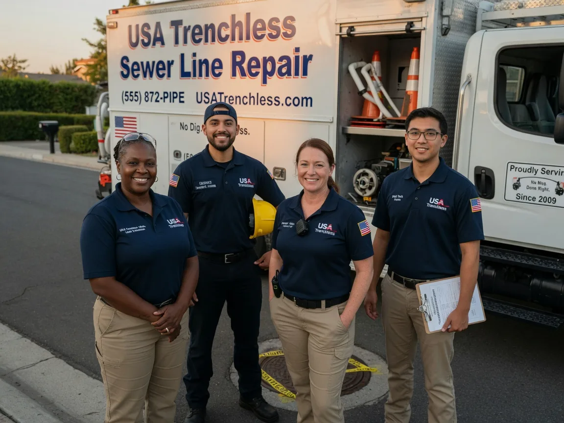 Sewer Line Repair company in Fort Dick, CA
